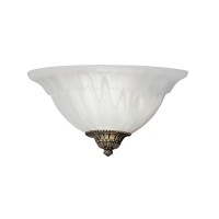 Designers Fountain 6021-Ast 1-Light Wall Sconce With Frosted Glass, Bronze , White