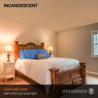 Sylvania Incandescent 40W A15 Ceiling Fan Light Bulb, E12 Candelabra Base, 375 Lumens, Clear Finish, 2850K, Warm White - 2 Pack (10029)