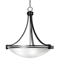 Possini Euro Design Deco Oil Rubbed Bronze Pendant Chandelier 24 1/4