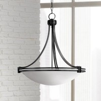 Possini Euro Design Deco Oil Rubbed Bronze Pendant Chandelier 24 1/4