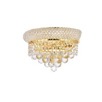 Product DescriptionElegant Lighting 1802W12G Primo 2Light Crystal Wall Sconce Finished in Gold with Clear CrystalsElegant Lighting 1802W12G FeaturesBase Finish Gold with Clear CrystalChoose from Royal Cut Elegant Cut Swarovski Spectra or Swarovski Element