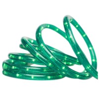 Brite Star 18 Foot Green Rope Light Clear - Connectable For Indoor And Outdoor Decor - Perfect For Christmas Decorations, Bedroom, Party, Patio, Deck Lighting - Waterproof Outdoor Lighting