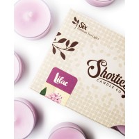 Pure Lilac Premium Tealight Candles Highly Scented With Essential Natural Oils 6 Purple Tea Lights Beautiful Candlelight