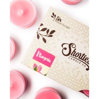 Pure Plumeria Premium Tealight Candles 6 Pink Highly Scented Tea Lights Beautiful Candlelight Made In The Usa Flower F