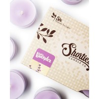 Pure English Lavender Premium Tealight Candles Highly Scented With Essential Natural Oils 6 Purple Tea Lights Beautiful