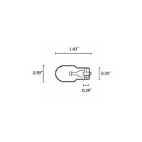 Etoplighting 24-Pack 12V 18W T5 Wedge Base Replacement Bulb, T5, Low Voltage, Vpl1142_V2