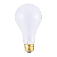 Bulbrite 150A 150-Watt 130-Volt Long Life Incandescent A21 Bulb, Frost