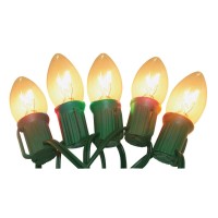 Celebrations 293471 C9 Traditional Light Set 16 25 Clear Lights