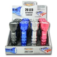 Blazing Ledz 28 Led 160 Lumens Assorted Led Flashlight Aaa Battery