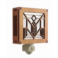 Frank Lloyd Wright Lake Geneva Night Light