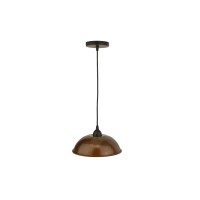 Premier Copper Products L100Db 1012Inch Hand Hammered Copper Dome Pendant Light Oil Rubbed Bronze