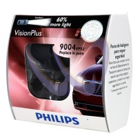 Faster reaction time can save lives Philips VisionPlus produces 60 more light compared to a standard halogen bulb which allows drivers to see farther for greater safety and comfort Philips VisionPlus is the performance choice for safetyconscious drivers O