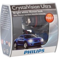 AmazoncomPhilips CrystalVision was already the upgrade bulb that came closest to the bright bluewhite look of HID Now improved technology makes CrystalVision Ultra even whiter and brighter and even closer to the look of HID CrystalVision Ultra delivers th