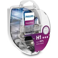 Faster reaction time can save lives Philips VisionPlus produces 60 more light compared to a standard halogen bulb which allows drivers to see farther for greater safety and comfort Philips VisionPlus is the performance choice for safetyconscious drivers O