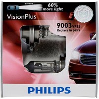 Faster reaction time can save lives Philips VisionPlus produces 60 more light compared to a standard halogen bulb which allows drivers to see farther for greater safety and comfort Philips VisionPlus is the performance choice for safetyconscious drivers O