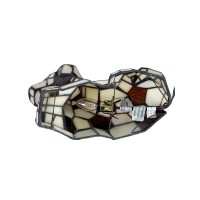 Dale Tiffany Ta100858 Spot Dog Accent Lamp, Art Glass Shade