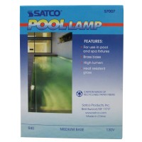 Satco 7007 Pool And Spa Bulb 500W 130V, Frosted