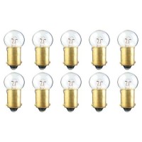 Cec Industries #55 Bulbs, 7 V, 2.87 W, Ba9S Base, G-4.5 Shape (Box Of 10)