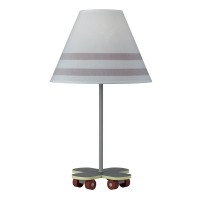 Cal Lighting BO5681 Kids Korner One Light Table Lamp from Skateboard collection in Bronze Dark finish 1200 inches One Light Table Lamp from the Skateboard collection Kids Korner One Light Table Lamp from Skateboard collection in Multi finish 1200 inches