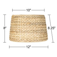 Woven Seagrass Small Drum Lamp Shade 10