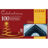 Celebrations Lighting V84B4112 Shimmering Icicle Light 100