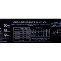 Sylvania 51480 - Qhe4X54T5/Ho Unv Psn Ht Scl T5 Fluorescent Ballast