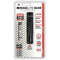 Maglite Xl50 Led 3-Cell Aaa Flashlight, Black