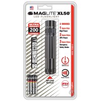 Maglite Xl50-S3096Maglite Xl50 Led 3-Cell Aaa Flashlight, Gray