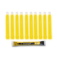 Cyalume Yellow Emergency Glow Sticks - Premium 6Ͽ