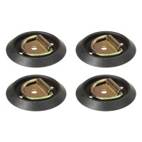 Us Cargo Control Flush Mount D-Ring (4-Pack) - 1,200 Lb Break Strength