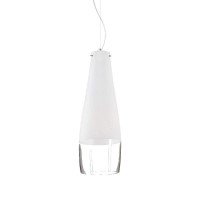 Eurofase 20457-013 Frossia Small 1-Light Pendant, White