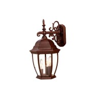 Acclaim 5032Bw Wexford Collection 3-Light Wall Mount Outdoor Light Fixture, Burled Walnut