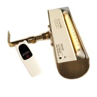 Concept 101L Cordless Remote Control Led Picture Light- 11 1/2 Inch Polished Brass