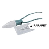 Novelty Lights 39007 Parapet Christmas Light Clip, C7/C9 Base, Permanent Mounting Used With Shingle Tab, 25 Pack