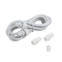 Novelty Lights Rope Light Connector Kit, Rope To Rope Extension, 2 Wire, Made For 12 Rope Light