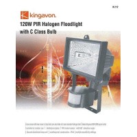 Kingavon Bb-Hl112 Class-C Bulb Pir Halogen Floodlight