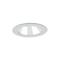 Jesco Lighting Tm302Chwh 3Inch Aperture Low Voltage Trim Recessed Light Adjustable Open Reflector Chrome Finish With White Tr