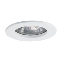 Jesco Lighting Tm5502Wh 5Inch Aperture Line Voltage Trim Recessed Light Open Trim White Finish