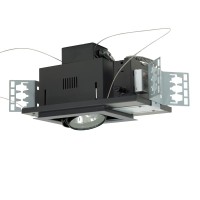 Jesco Lighting Mga1751Esb Modulinear Directional Lighting For New Construction Double Gimbal Ar111 1Light Linear Black Inter