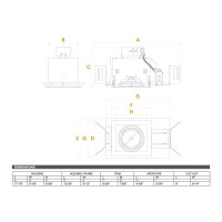 Jesco Lighting Mga1751Esb Modulinear Directional Lighting For New Construction Double Gimbal Ar111 1Light Linear Black Inter