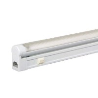 Jesco Lighting Sg535Sw64 Sleek Plus Classic Grounded 35Watt T5 Light Fixture 6400K Color White Finish With Switch