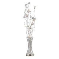 Dimond D2130 8-Inch Width By 55-Inch Height Cyprus Grove Floor Lamp In Satin Nickel