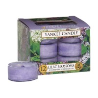 Lilac Blossom Set Of 12 Tealights By Yankee Candle