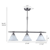 Canarm Ipl131Bpt Canarm Ltd Ipl131Bpt Athena Pendant Light Brushed Pewter