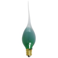 Darice Transparent Green Silicone Bulbs 5 Watt 5 Inches 2 Pack