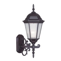 Livex Lighting 7556-07 Hamilton 1 Light Outdoor Wall Lantern, Bronze