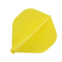 Cosmo Darts Fit Flight - 6 Pack Standard Dart Flight (Yellow)