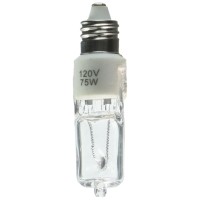 Etoplighting (10) Bulbs, 120V 75W Halogen Replacement Bulb, E11 Base, 120V 75W, Mini Candelabra