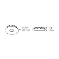 Dals 4001-Wh 12V Dc High Power Led Puck White