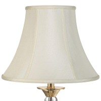 Creme Medium Bell Lamp Shade 7